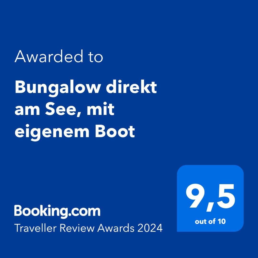 Direkt Am See, Mit Eigenem Boot *
